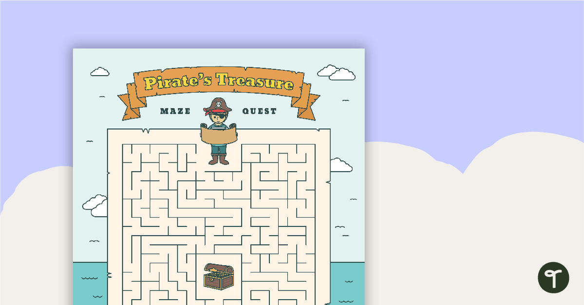 Pirate's Treasure – Maze Quest teaching resource