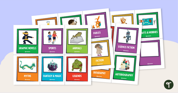 Image of Classroom Library Labels