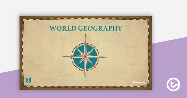 世界地理的预览图像 - 教学演示 - 教学资源