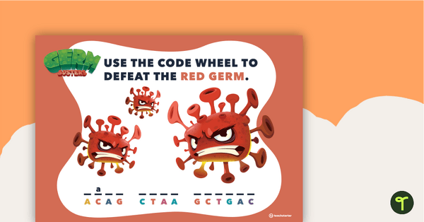 Germ Busters – Code Cracking Game teaching resource