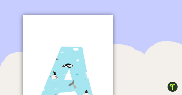 企鹅——字母、数字和标点符号设置教学资源