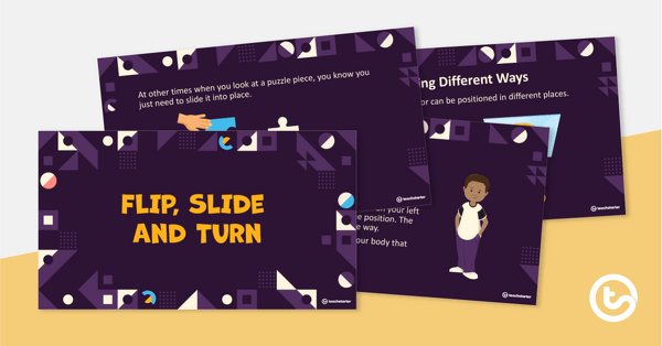 Preview image for Flip, Slide and Turn PowerPoint - teaching resource