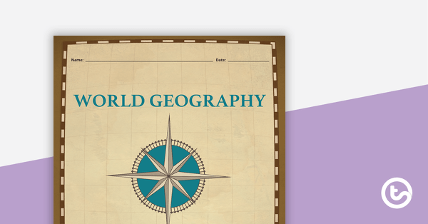 Preview image for World Geography – Inquiry Project - teaching resource