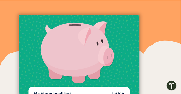 Preview image for Piggy Bank Activity Mat - teaching resource