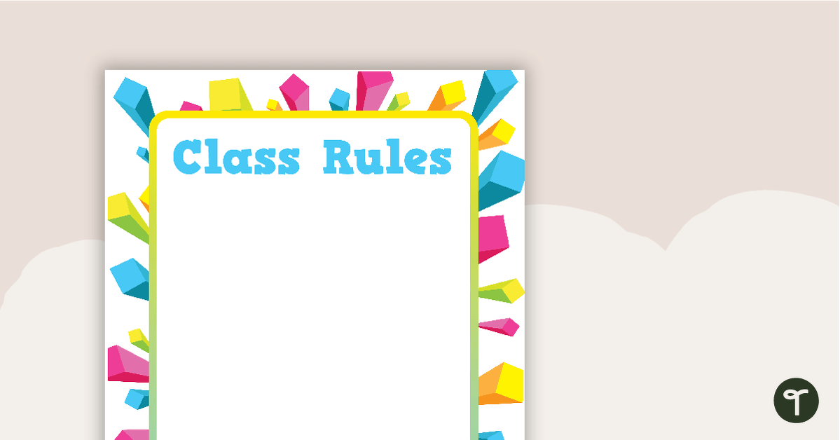 Monster Madness - Class Rules teaching resource
