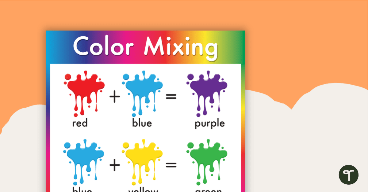 Color Mixing Poster