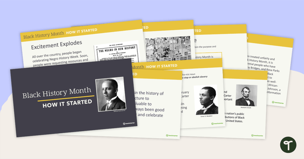 Preview image for Black History Month – Teaching Presentation - teaching resource