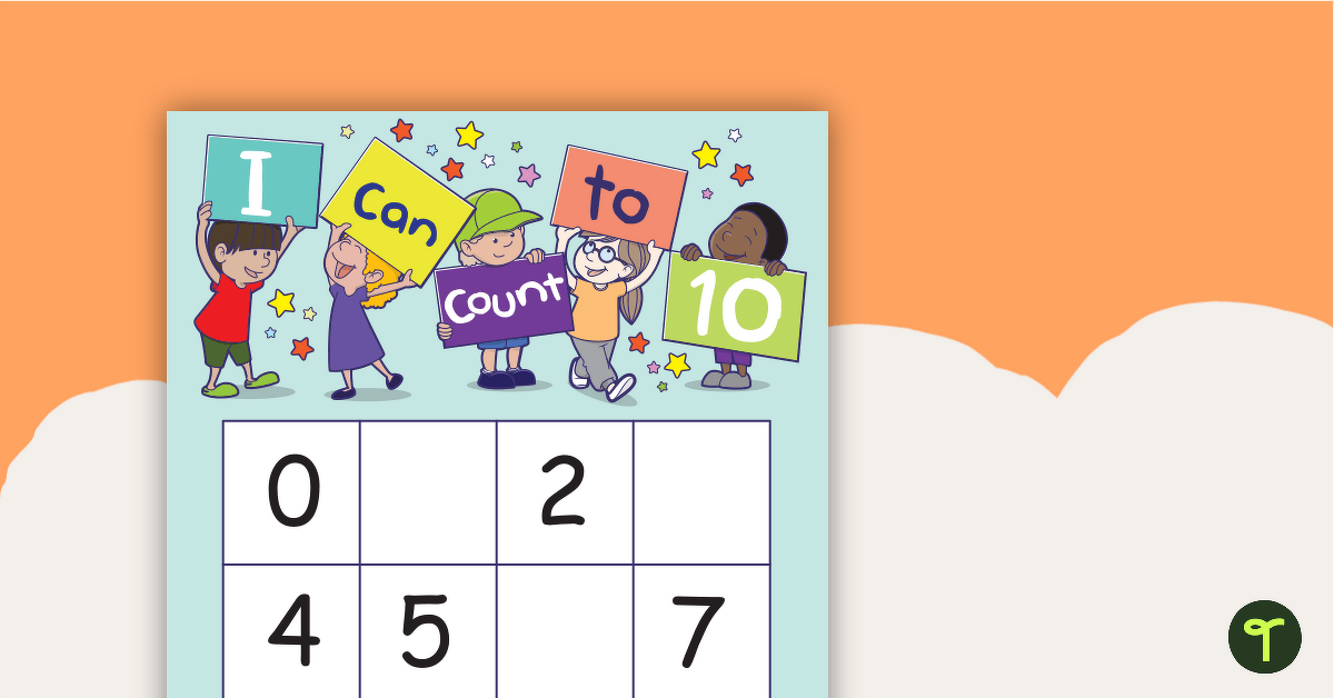 I Can Count To Ten Activity teaching resource