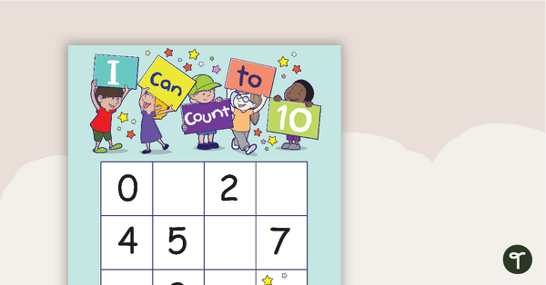 Go to I Can Count To Ten Activity teaching resource
