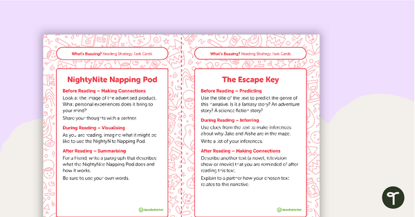 Preview image for Year 6 Magazine – "What's Buzzing?" (Issue 3) Task Cards - teaching resource
