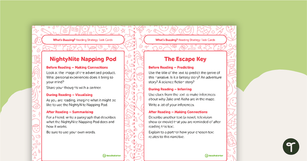 Go to Year 6 Magazine – "What's Buzzing?" (Issue 3) Task Cards teaching resource