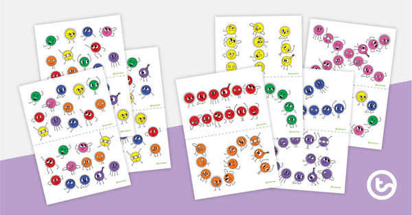 Image of Fuzzy Friends Fine Motor Activity Cards