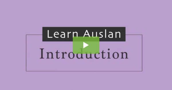 Image of Introduction to Australian Sign Language (Auslan) Video