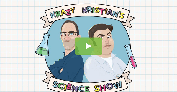 Go to Electrostatic Force - Krazy Kristian's Science Show video