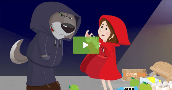 Image of Little Red Riding Hood Story Video