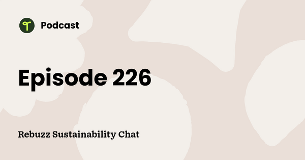 Go to Rebuzz Sustainability Chat podcast