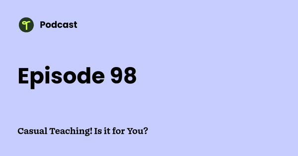 Go to Casual Teaching! Is it for You? podcast