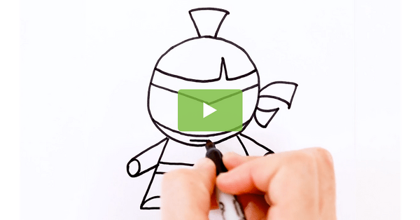 Go to How to Draw a Ninja Girl Video — Directed Drawing for Kids video