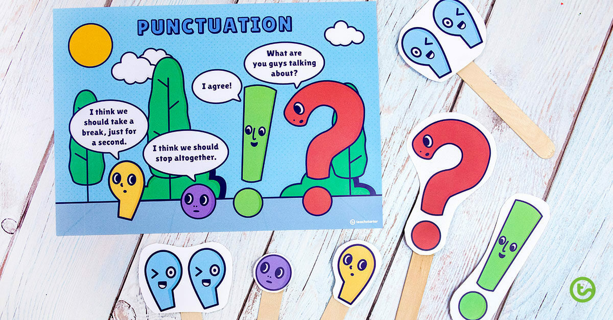 26 Fun Punctuation Resources And Activities Teach Starter