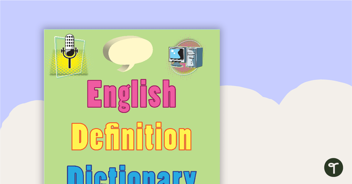 English, Maths and Science Definition Dictionaries teaching resource
