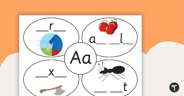 Preview image for Alphabet Bubbles - teaching resource