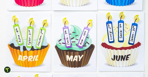 Go to 5 Classroom Birthday Bulletin Board Ideas + More Ways to Celebrate Students' Big Days blog