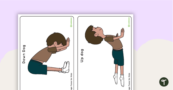 Yoga Poses for Kids - Posters teaching resource