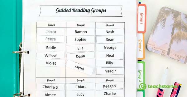 Go to Guided Reading Folder Templates | The Must Have Teaching Tool blog