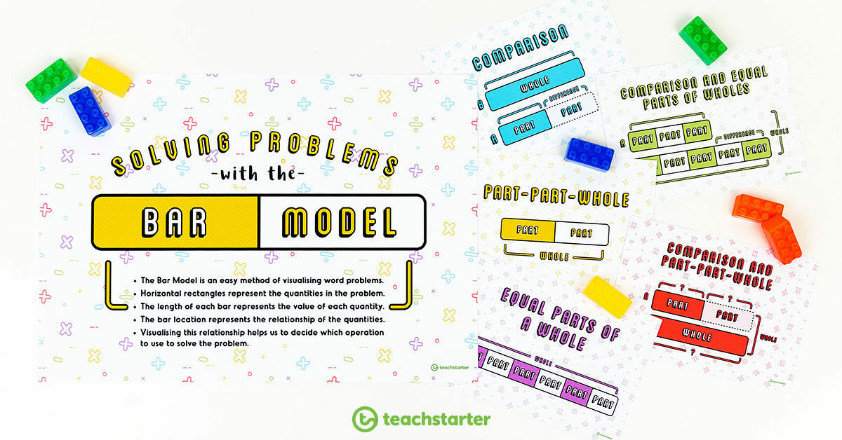 Bar Model Strategy for Problem Solving - Teach Starter Blog | Teach Starter