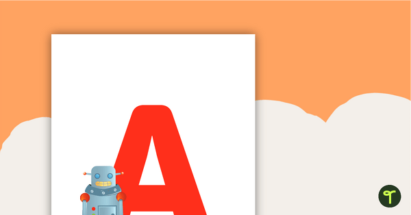 Go to Robots - Letter, Number and Punctuation Set teaching resource