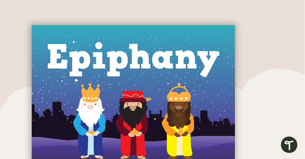 Epiphany Word Wall Vocabulary teaching resource
