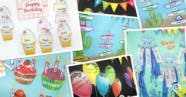 5 Fun And Unique Birthday Wall Ideas Printable Displays Decorations 