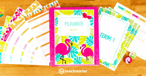 Go to Teacher Planning | Tropical Paradise Downloadable Templates blog