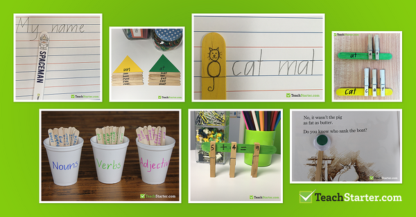 Go to 9 Clever and Creative Ways to Use Paddle Pop Sticks in the Classroom blog
