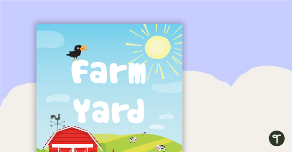 Go to Farm Yard - Title Page teaching resource