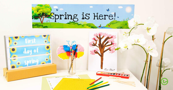 spring images for kids