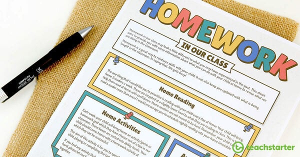 Go to 10 Helpful Homework Ideas and Tips for Primary School Teachers blog