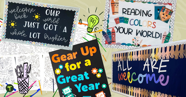 free printable classroom display borders