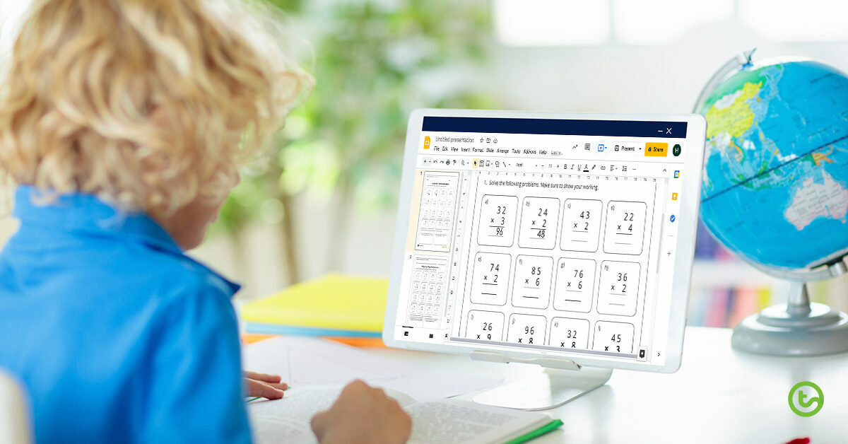 How to Create Google Slides from PDFs (For Google Classroom) | Teach
