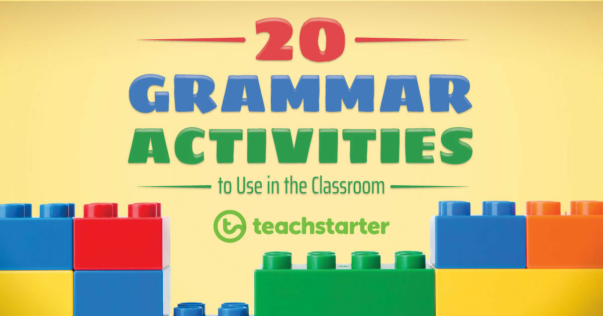 grammar activities in classroom