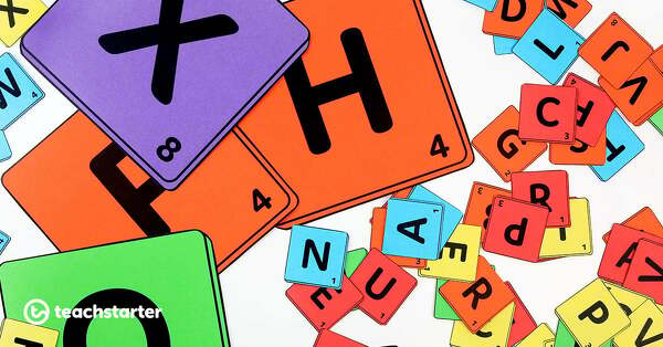 5 Fun Ways to Use Letter Tiles in the Classroom with [FREE] Printable!