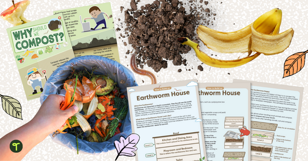 Go to How to Make Composting in the Classroom Fun (And Educational) for Kids blog