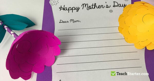 Go to Quick and Easy Mother's Day Craft Idea blog