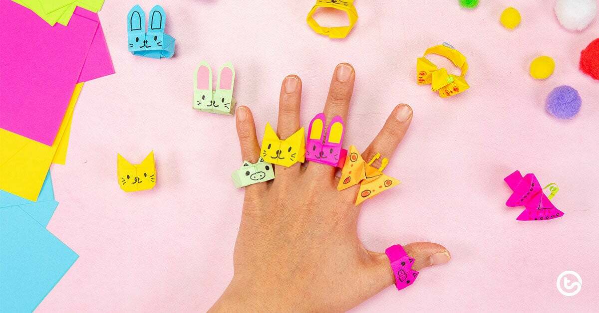 StepbyStep Origami Videos for Kids (Animal Rings) Teach Starter