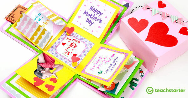Go to An Exploding Gift Box: The Ultimate Mother's Day Craft Idea blog