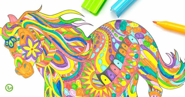 Go to NEW Mindful Colouring Pages | Amazing Animals! blog