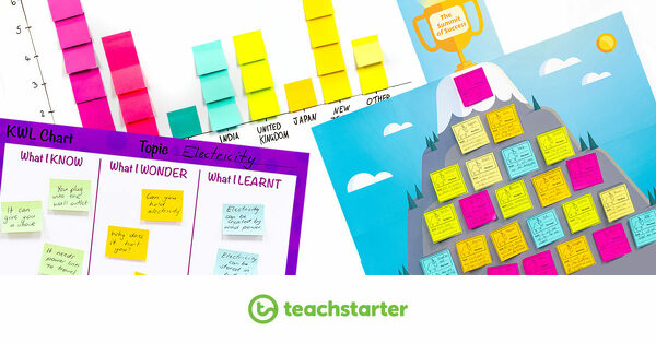 Go to 36 Tricks to Make Learning Stick! Teaching with Sticky Notes blog