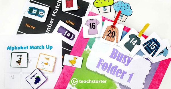 Go to Hands-On Learning Folders - An Early Years Classroom Must! blog