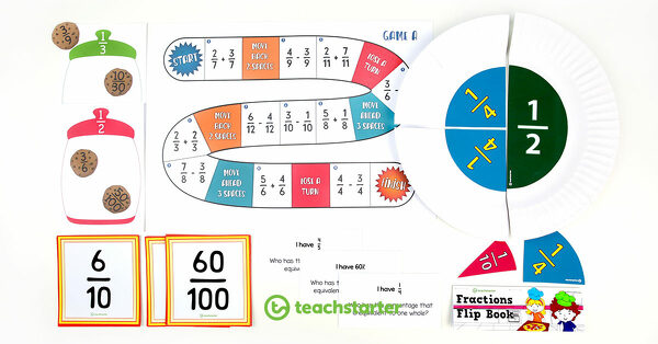 Go to 31 Activities and Resources for Teaching Fractions in the Classroom blog