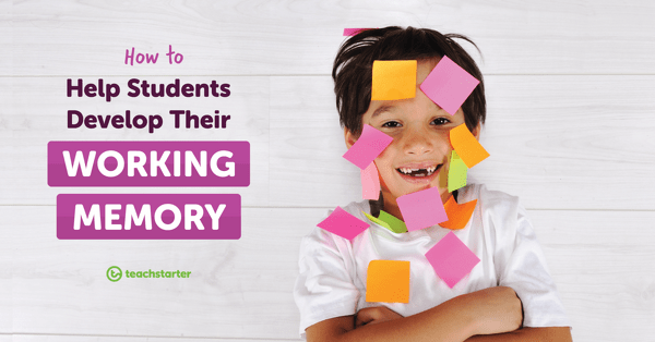 Go to Working Memory in Kids (Printable Resources and Activities) blog